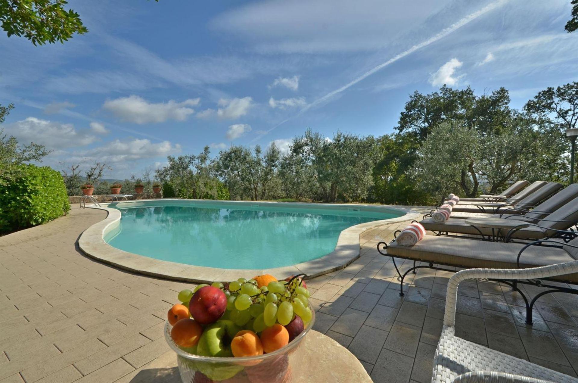 Poggio Landi Villa Bucine Buitenkant foto